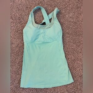 Mint Green Lululemon Athletic Tank Top Size 4